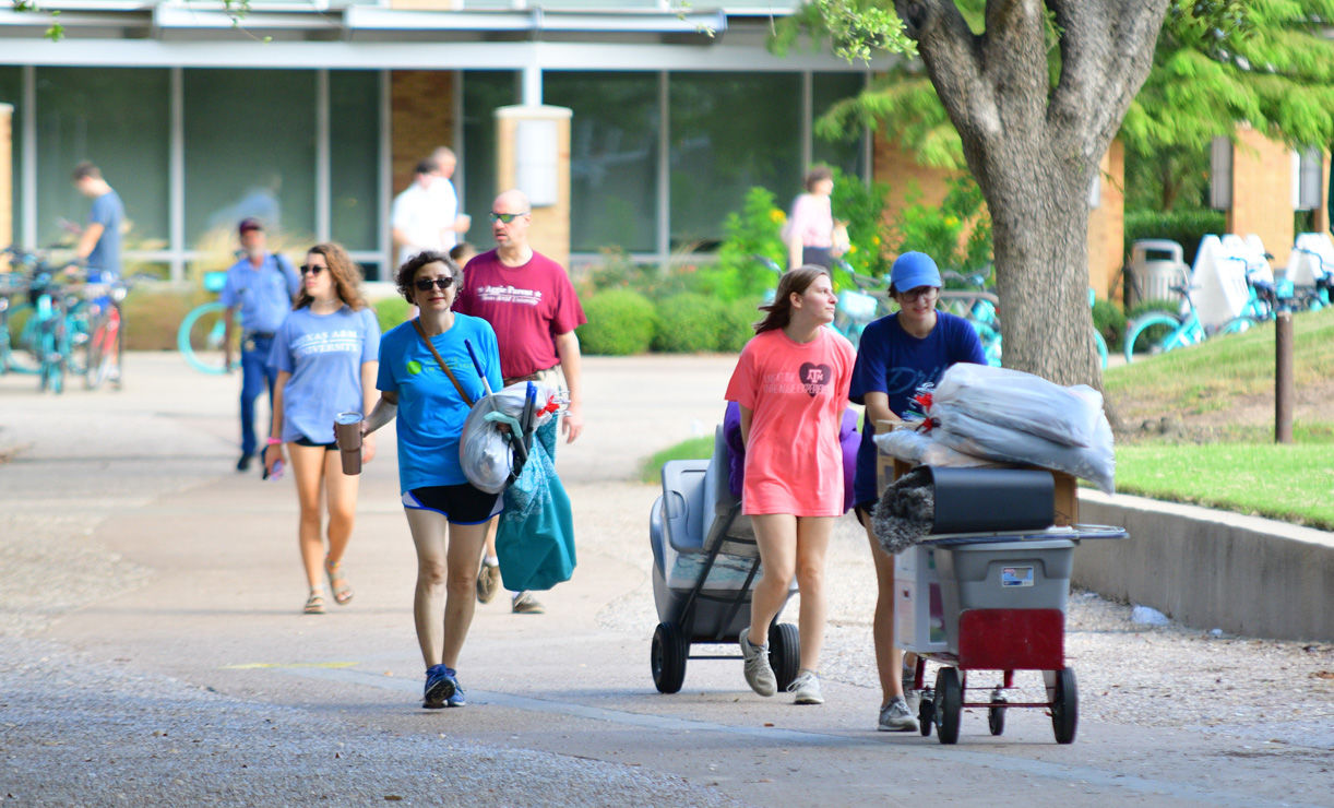 Texas A&M University Move-In Day 2019